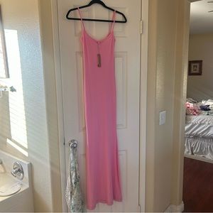 Skims Cotton Candy Soft Lounge Slip Dress SMALL